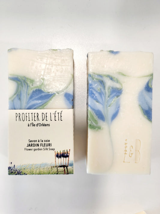 Savon "Profiter de l'été" jardin fleuri